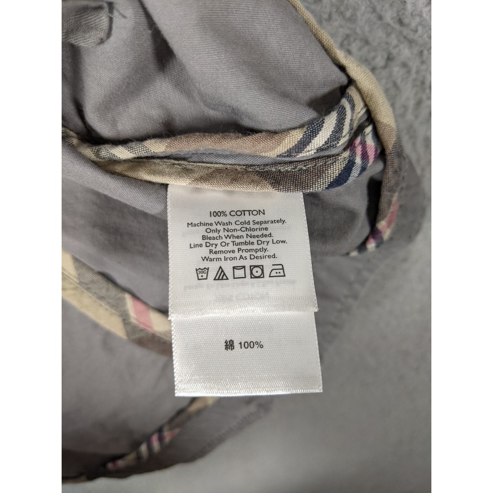 Eddie Bauer Blazer Jacket Womens XL Gray Cotton Single Breasted Preppy Utility - Picture 7 of 8